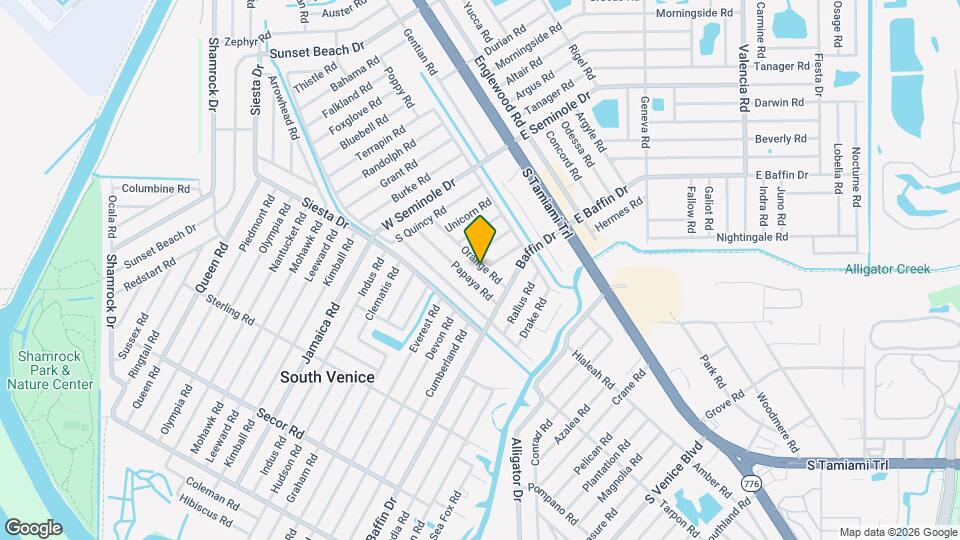 3392 Orange Rd Map and Location Details