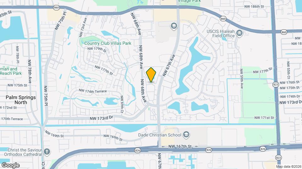 6740 NW 175th Ln, Unit N-20 Map and Location Details