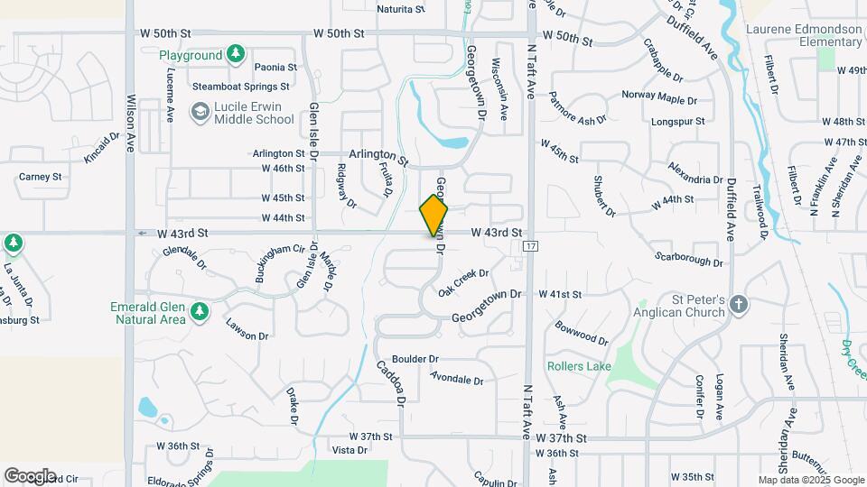1984 Dove Creek Cir Map and Location Details