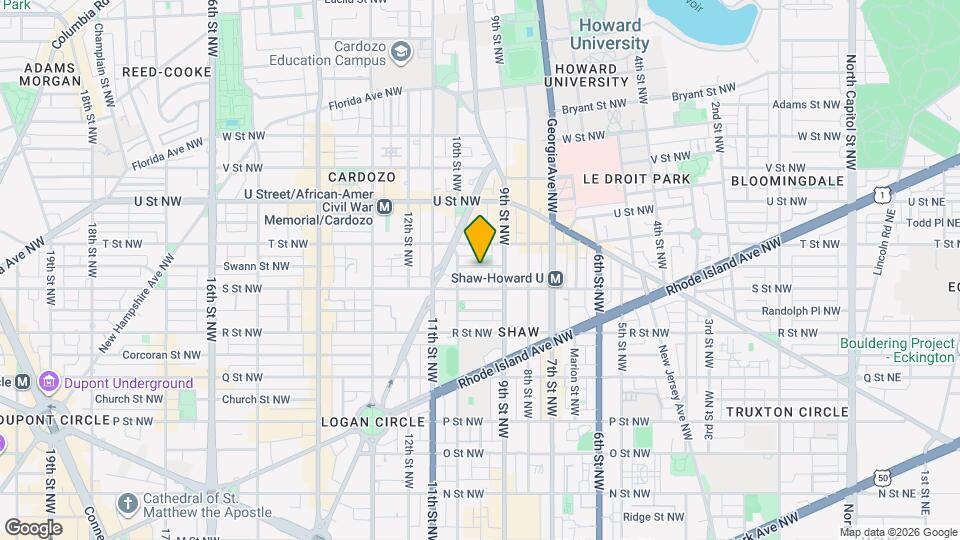 928 Westminster St NW Map and Location Details