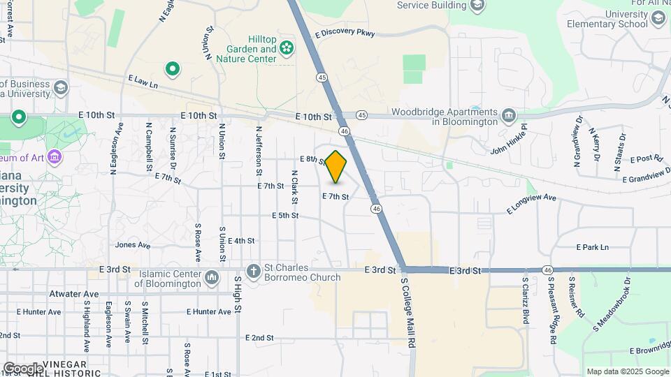 2519 E 7th St Map and Location Details