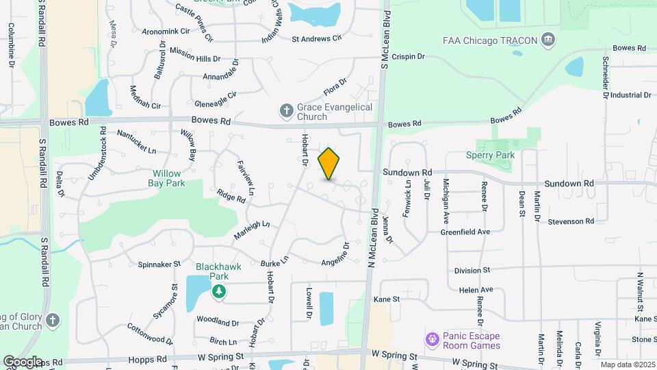 692 Fieldcrest Dr Map and Location Details