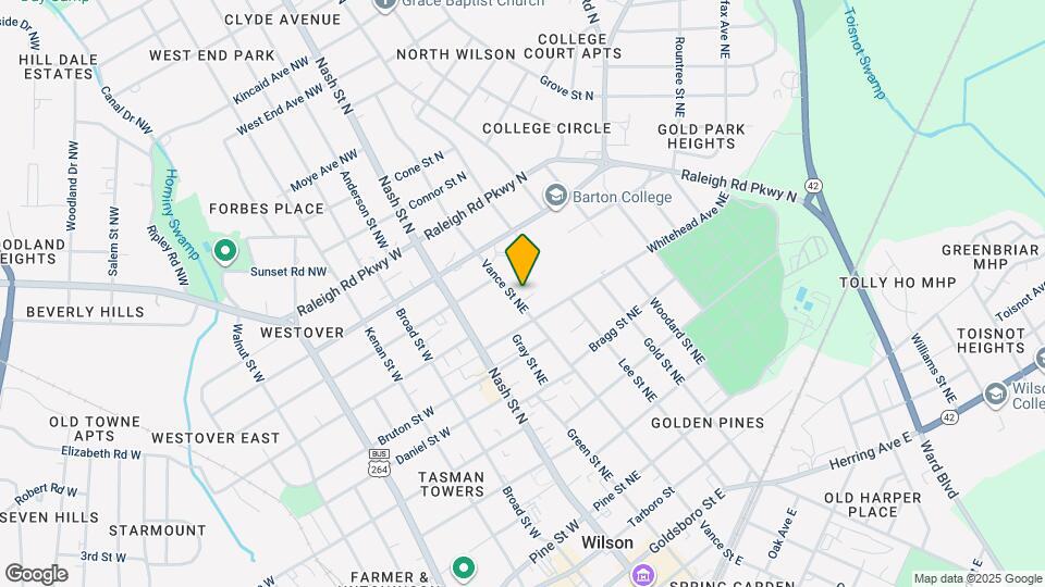 604 Vance St NE Map and Location Details