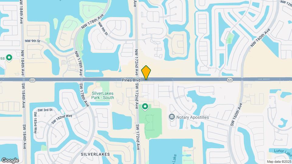 17017 SW 1st St Mapa y Detalles de la Ubicación