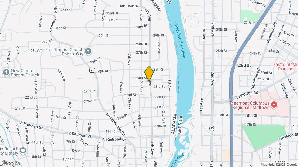 2303 4th Ave Map and Location Details