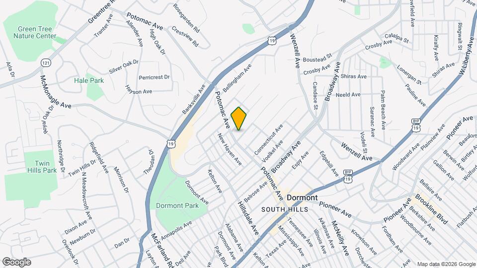 2840 Dwight Ave, Unit 1 Mapa y Detalles de la Ubicación