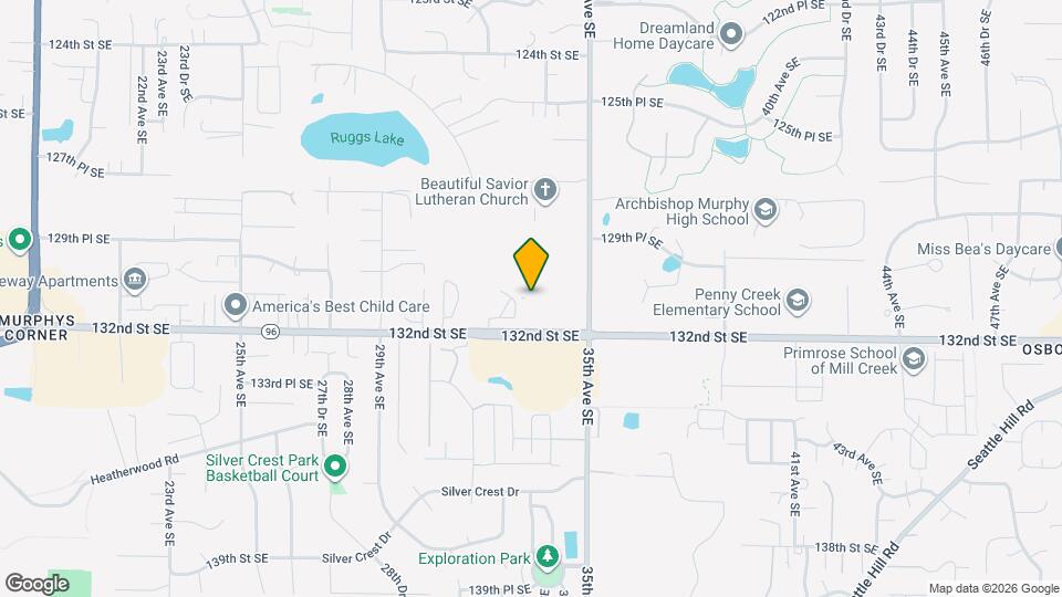 3309 132nd St SE Map and Location Details