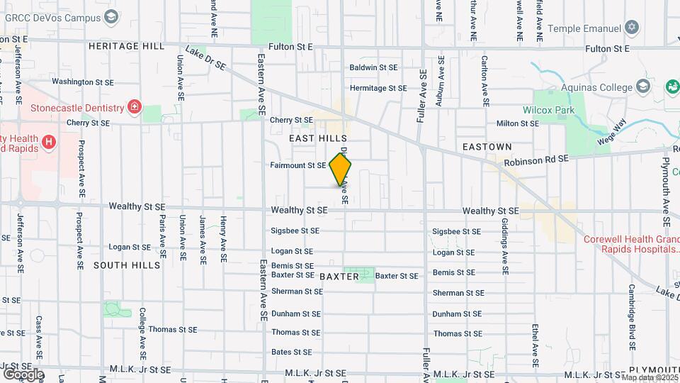 954 Virginia St SE Map and Location Details