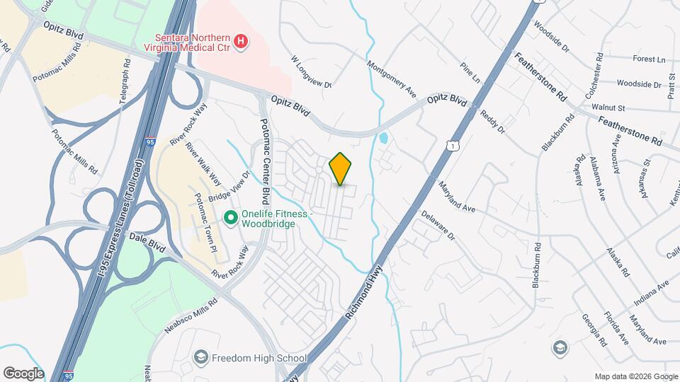 14604 Crossfield Way Map and Location Details