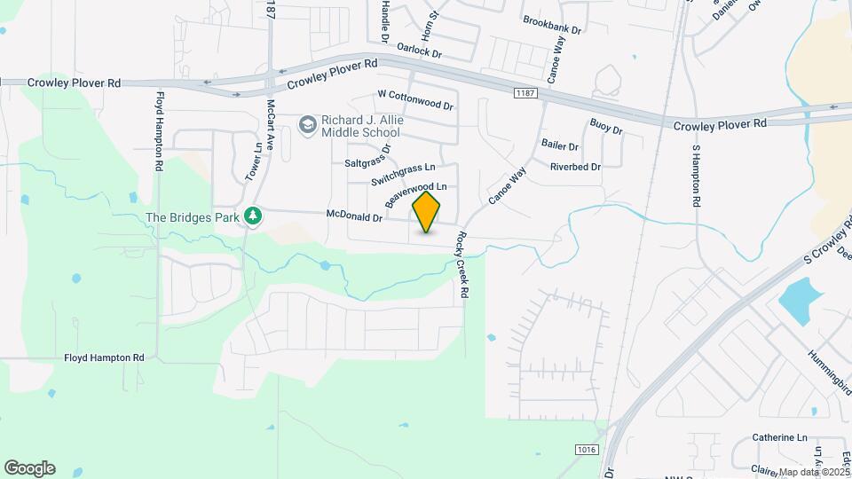 1029 Wheatfield Ln Map and Location Details