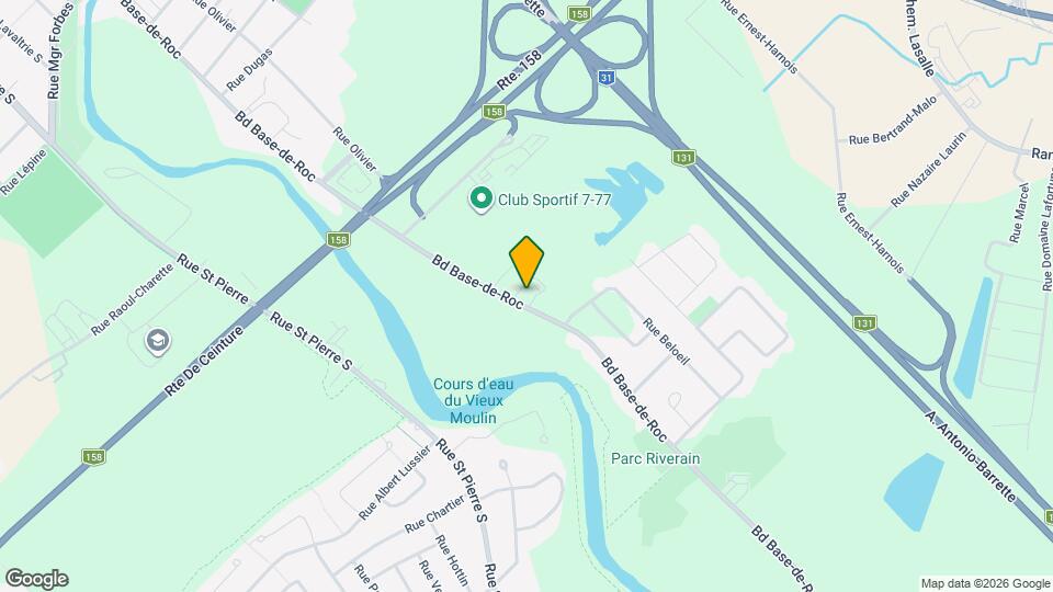 1082 Base-De-Roc Boul Map and Location Details