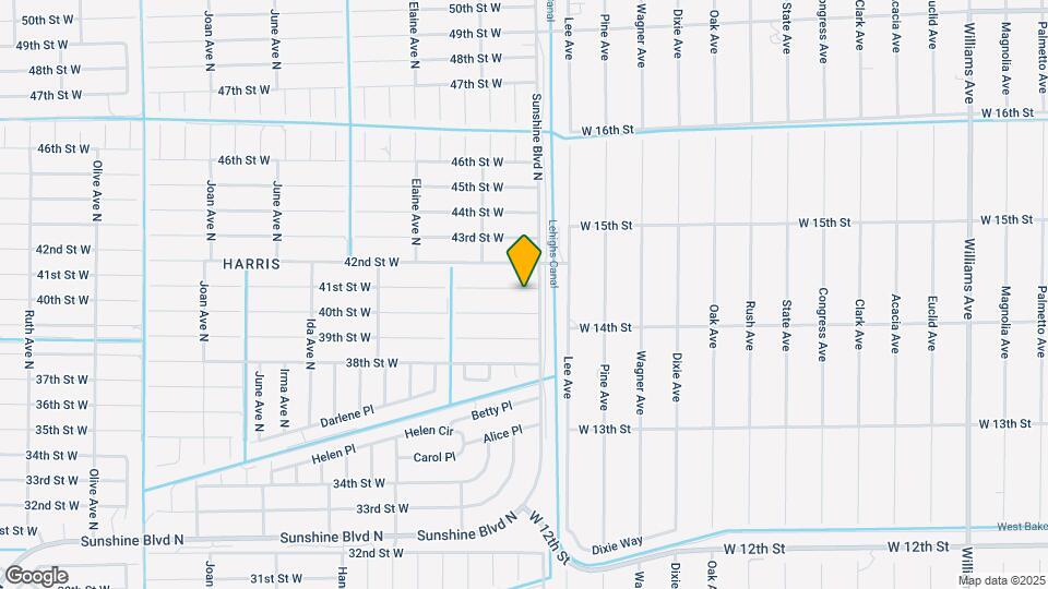 2503 41st St W Map and Location Details