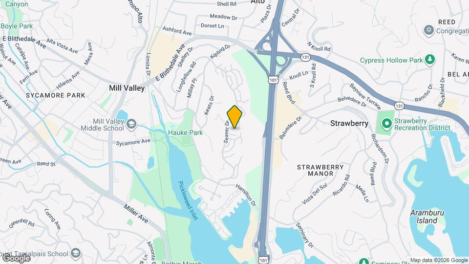 532 Seaver Dr Map and Location Details