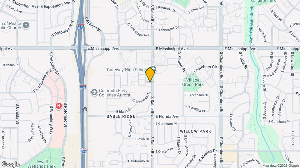 1311 S Sable Blvd Map and Location Details