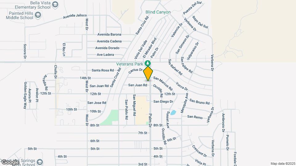 10321 Palm Dr Map and Location Details
