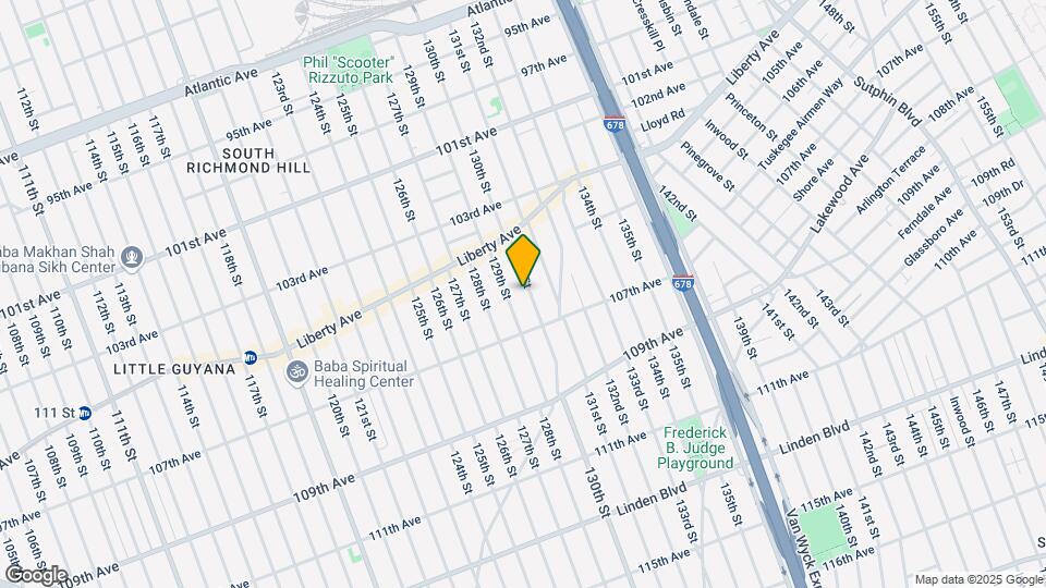 105-40 130th St Map and Location Details