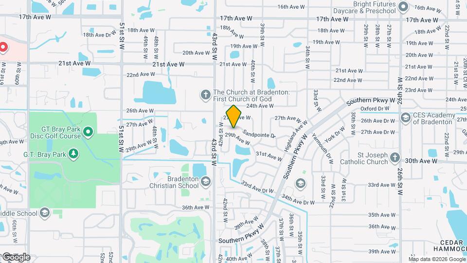 4018 29th Ave W Map and Location Details