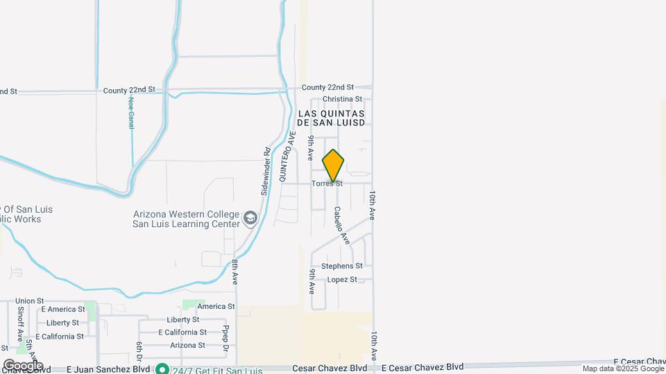 1442 Cabello Ave Map and Location Details