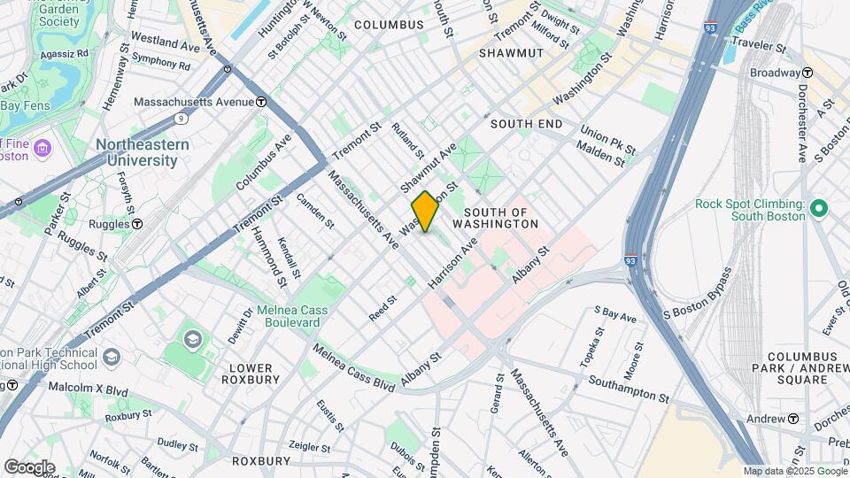 20 E Springfield St, Unit 5 Map and Location Details