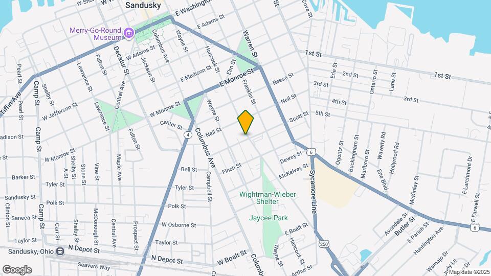 1031 Hancock St Mapa y Detalles de la Ubicación