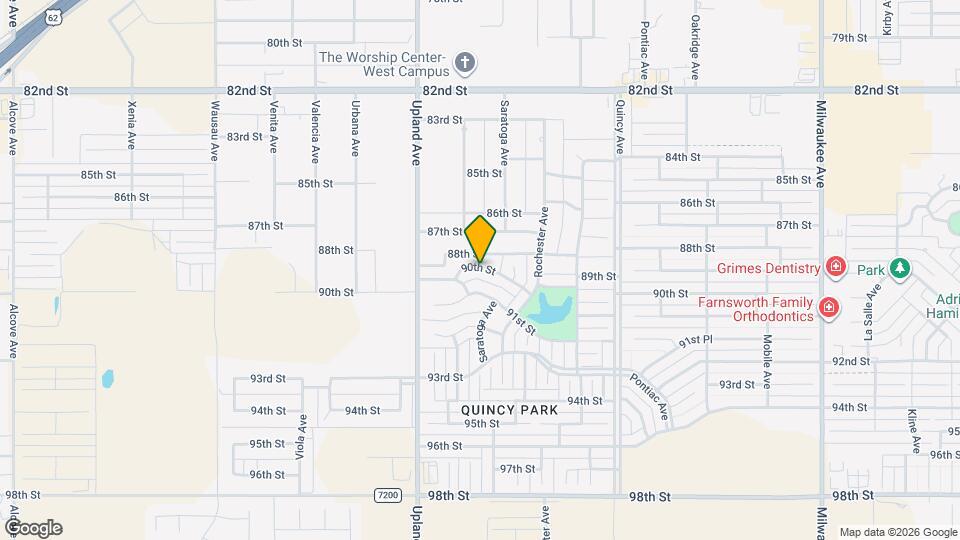 7115 90th St Map and Location Details