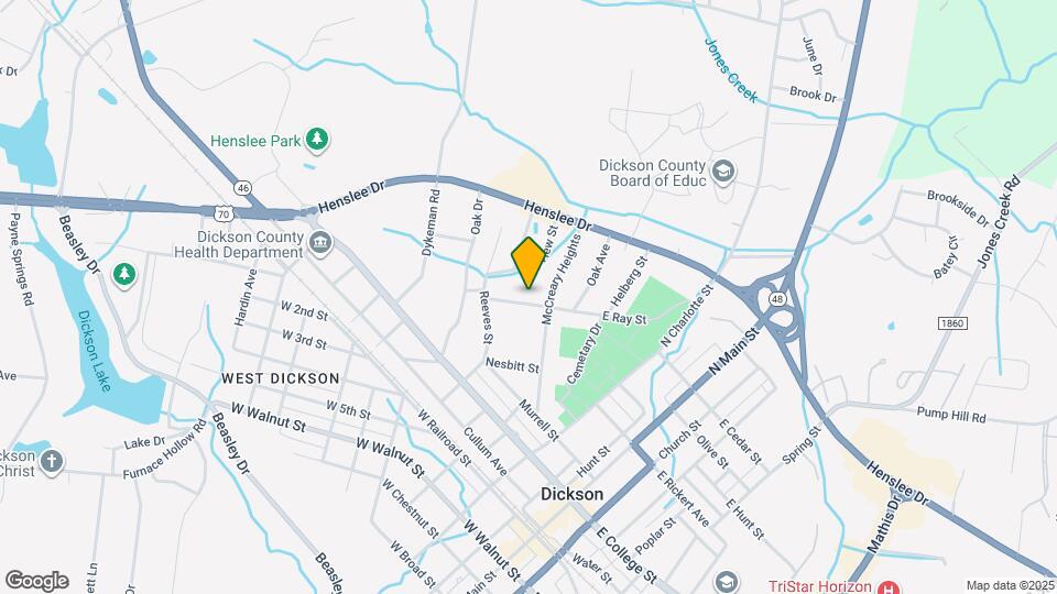 106 W Ray St Map and Location Details