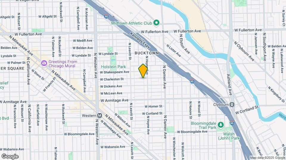 2113 W Charleston St Map and Location Details