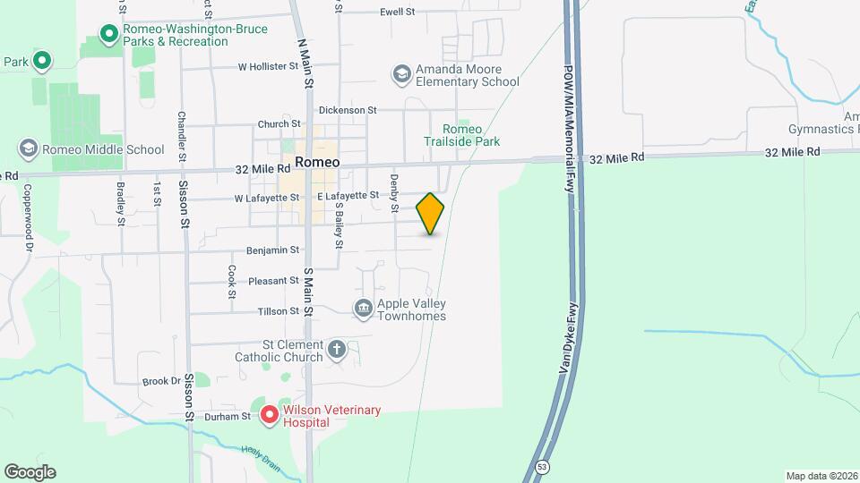 153 Spring St Map and Location Details