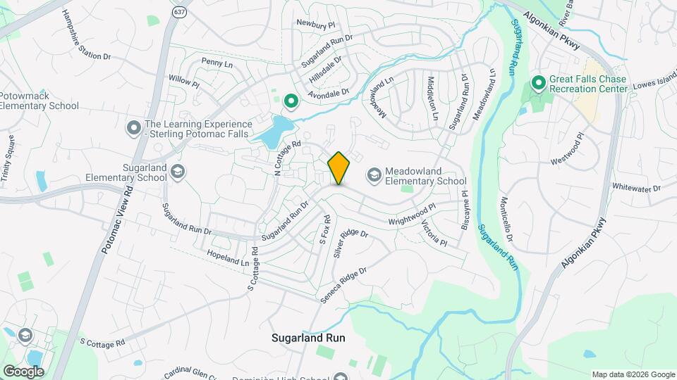 760 Sugarland Run Drive Mapa y Detalles de la Ubicación