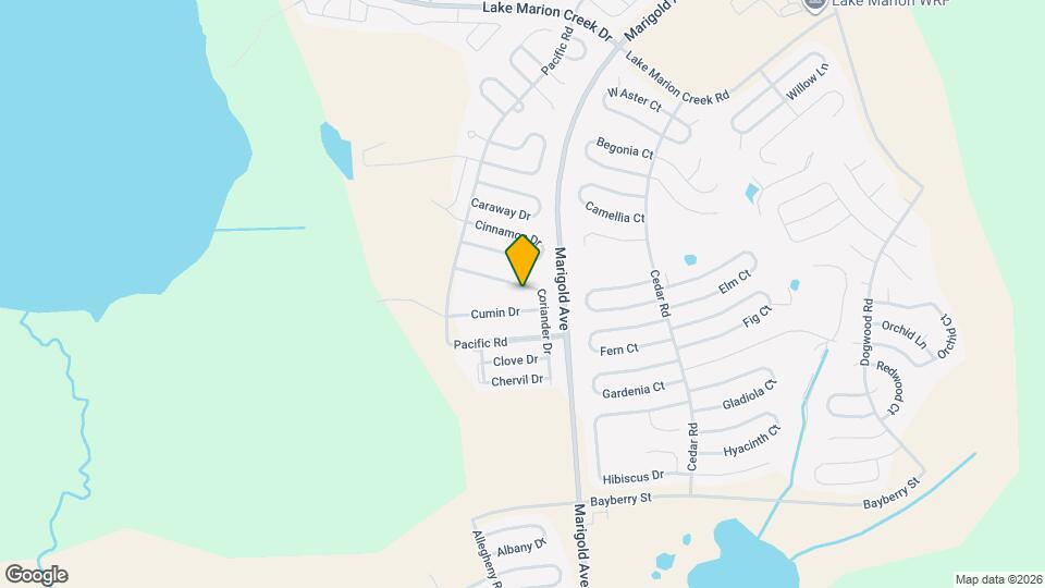1769 Coriander Dr Mapa y Detalles de la Ubicación