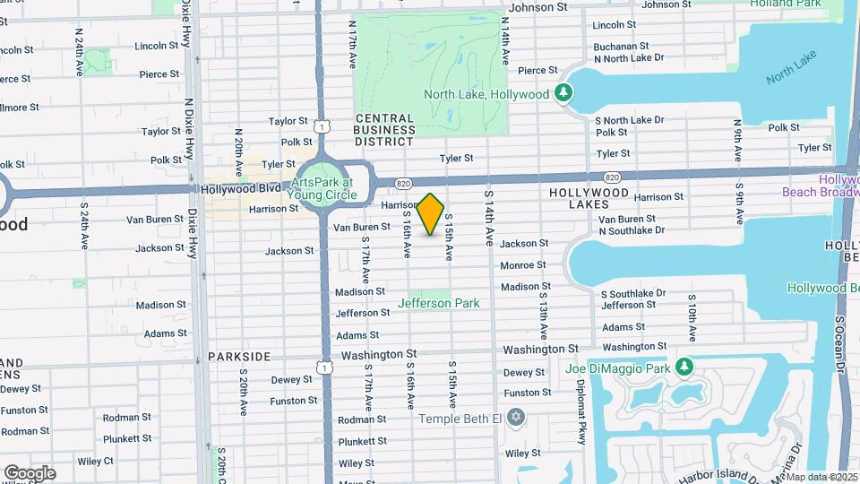 1527 Jackson St Mapa y Detalles de la Ubicación