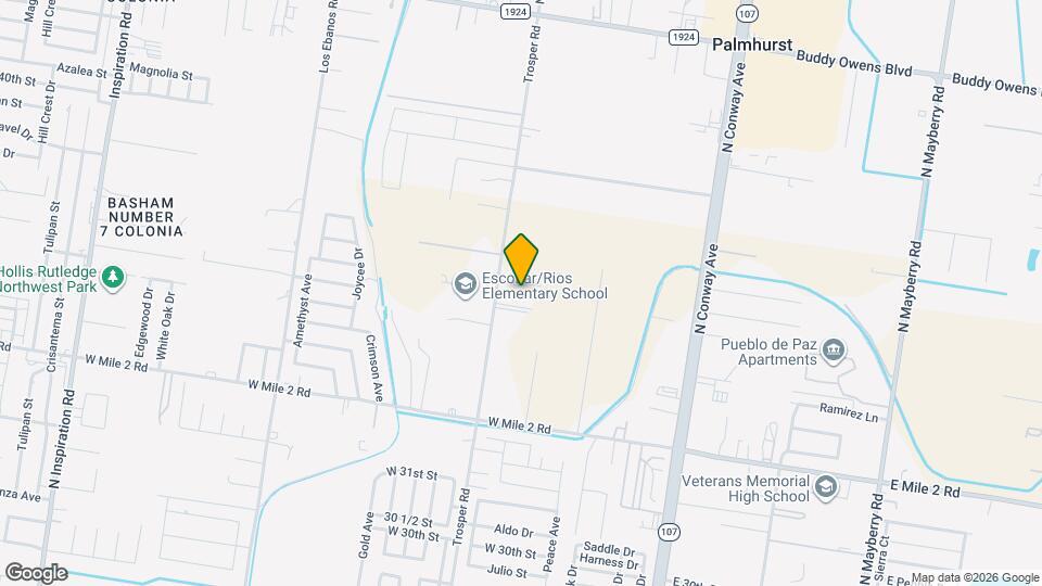 707 Palmer Rd, Unit 1 Map and Location Details