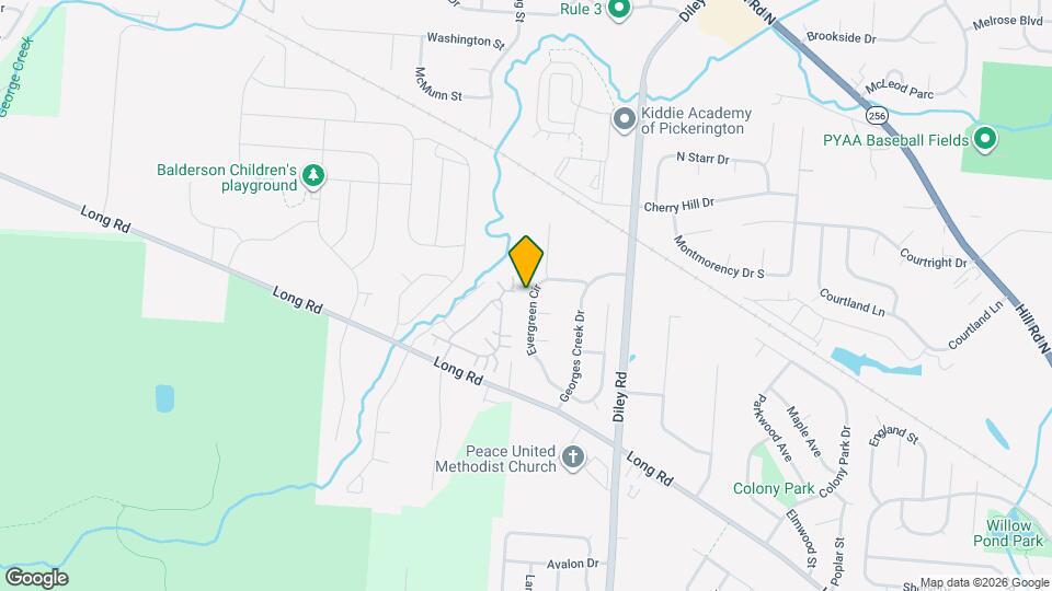 368 Evergreen Cir Mapa y Detalles de la Ubicación