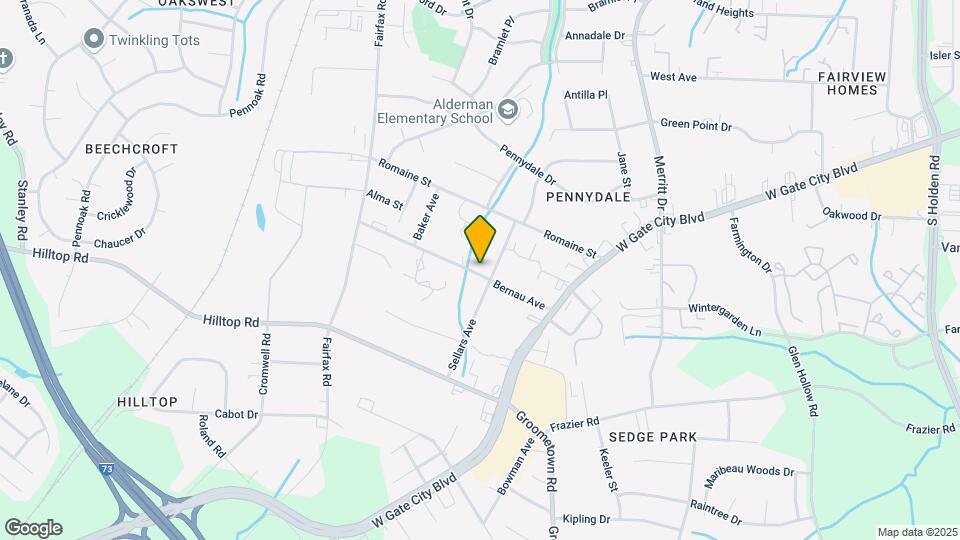 4202 Bernau Ave Map and Location Details