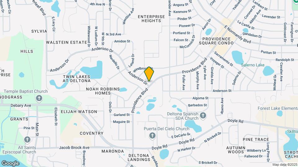 506 Providence Blvd Map and Location Details