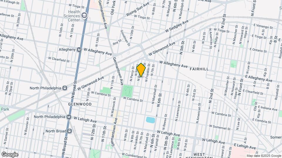 3038 N 8th St Map and Location Details