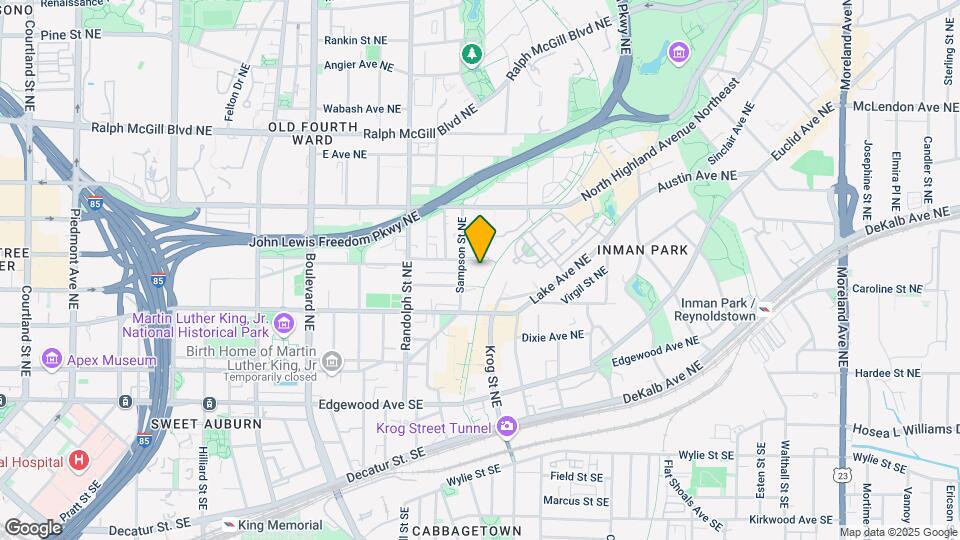 691 John Wesley Dobbs Ave Map and Location Details