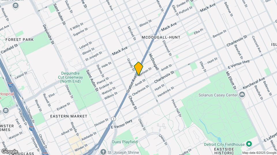 2818 Benson St Mapa y Detalles de la Ubicación