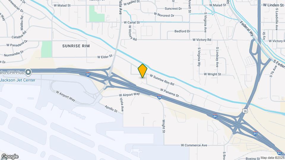 2376 W Panama St Map and Location Details