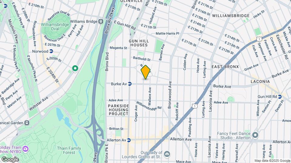 3204 Holland Ave Map and Location Details