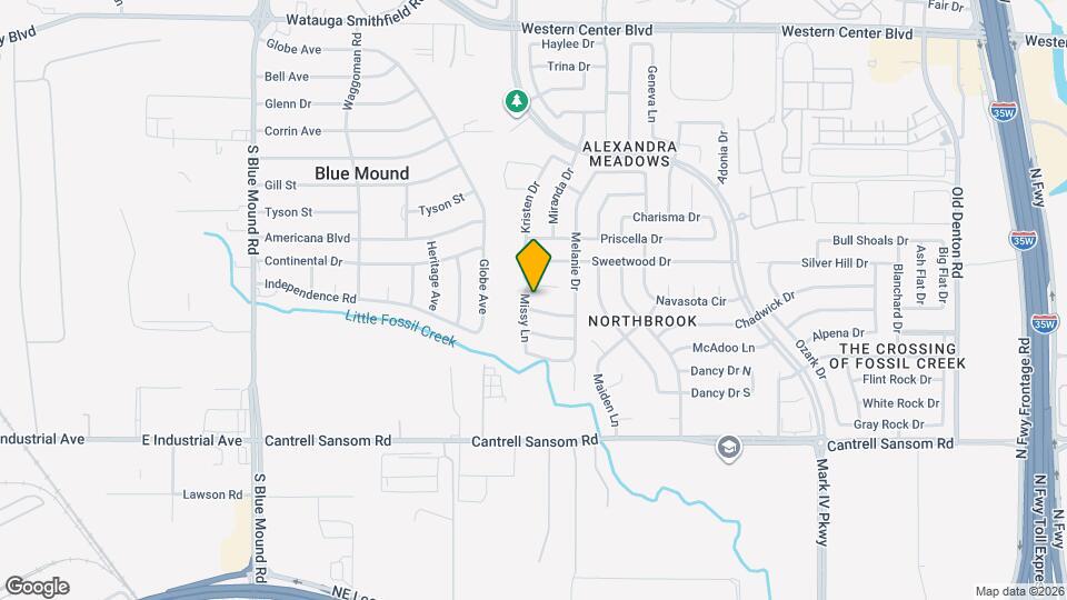 2105 Charmion Ln Map and Location Details