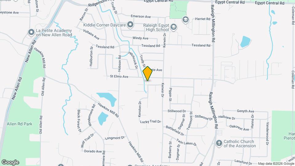 3862 Kerwood Ave Map and Location Details