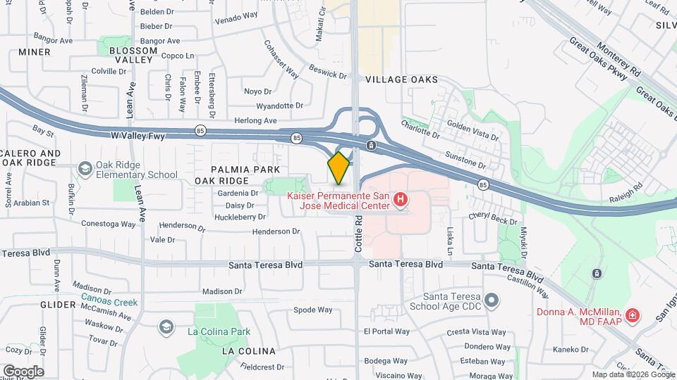 371 Oleander Dr Map and Location Details