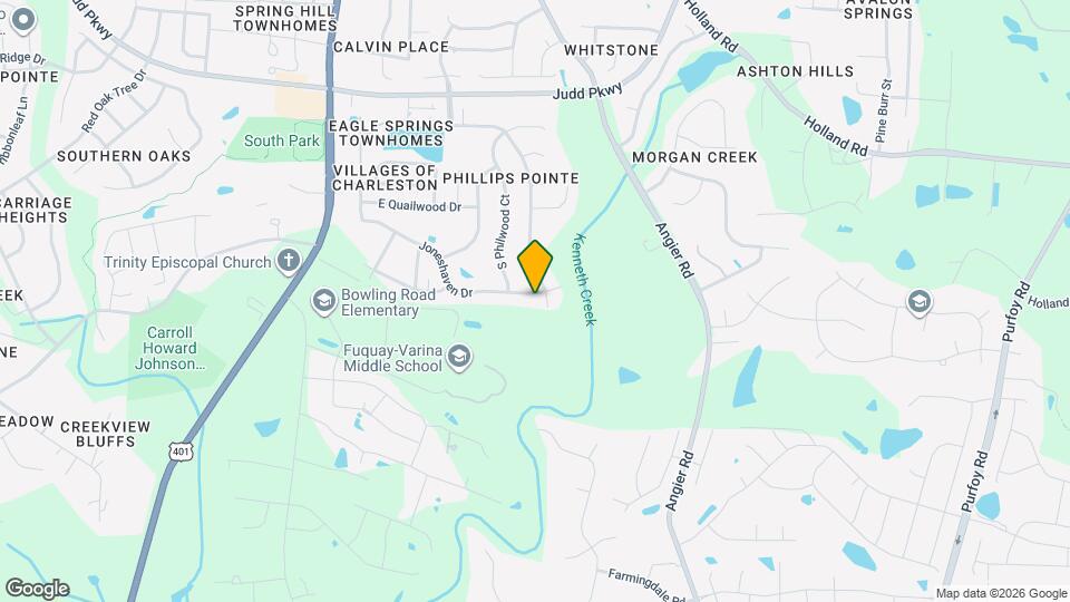 416 Joneshaven Dr, Unit 1 Map and Location Details