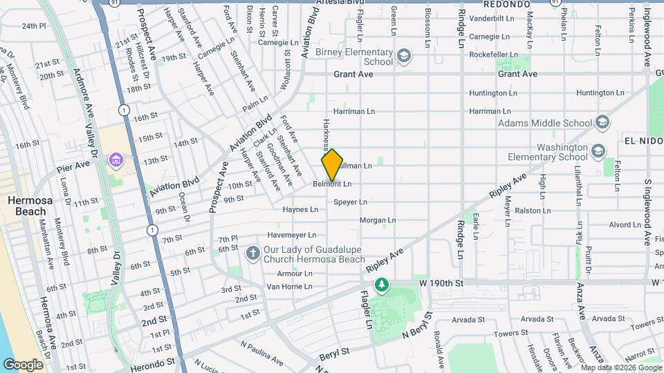 1802 Belmont Ln Map and Location Details