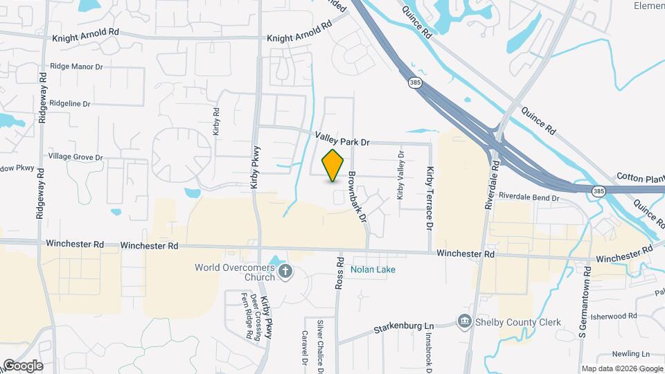 6722 N Regency Park Cir Map and Location Details