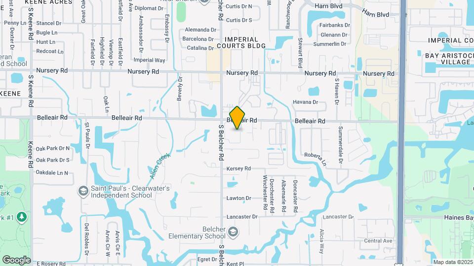 2211 Belleair Rd, Unit D4 Map and Location Details