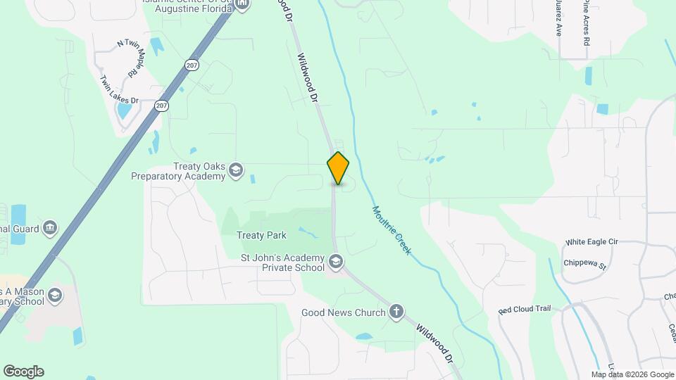 28 Moultrie Creek Cir Map and Location Details