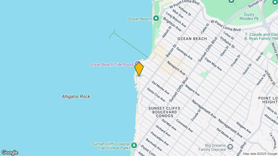 1719 Ocean Front St Map and Location Details