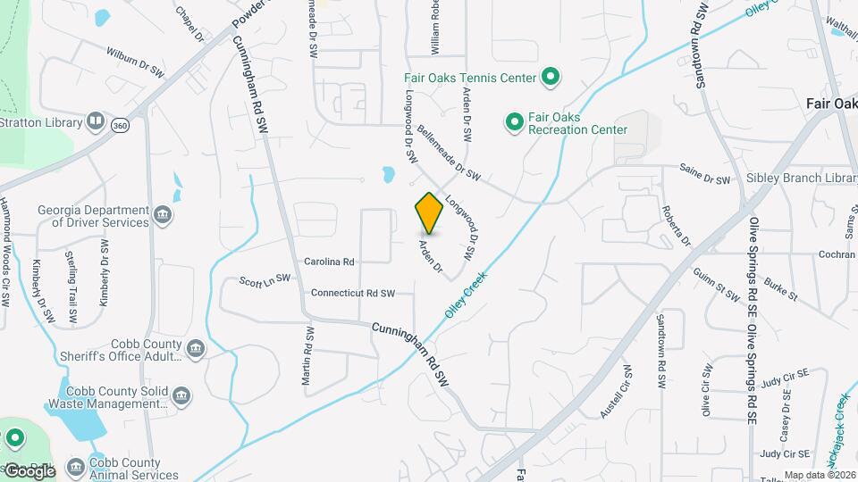 1609 Arden Dr SW, Unit 8824B-A-2 Map and Location Details
